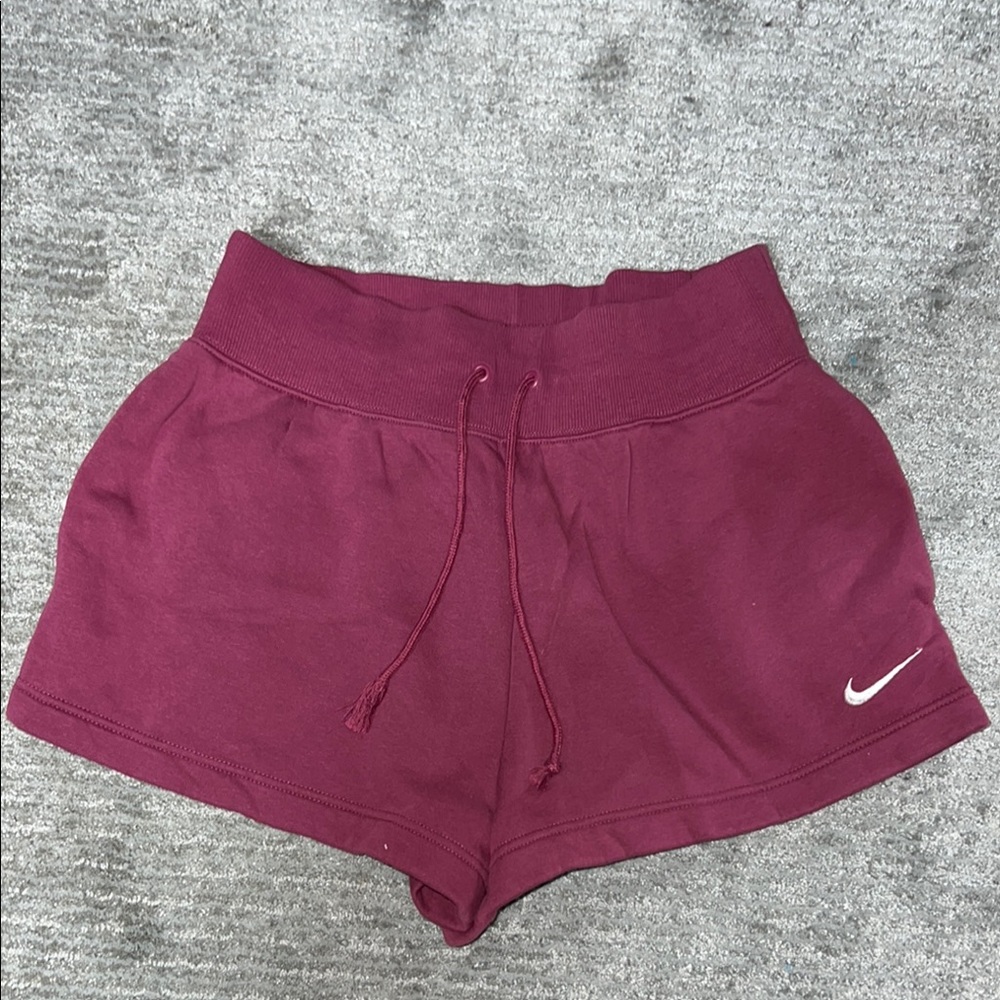 Nike Women's Burgundy Shorts